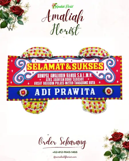 Papan Bunga Ucapan Selamat Sumurbatu